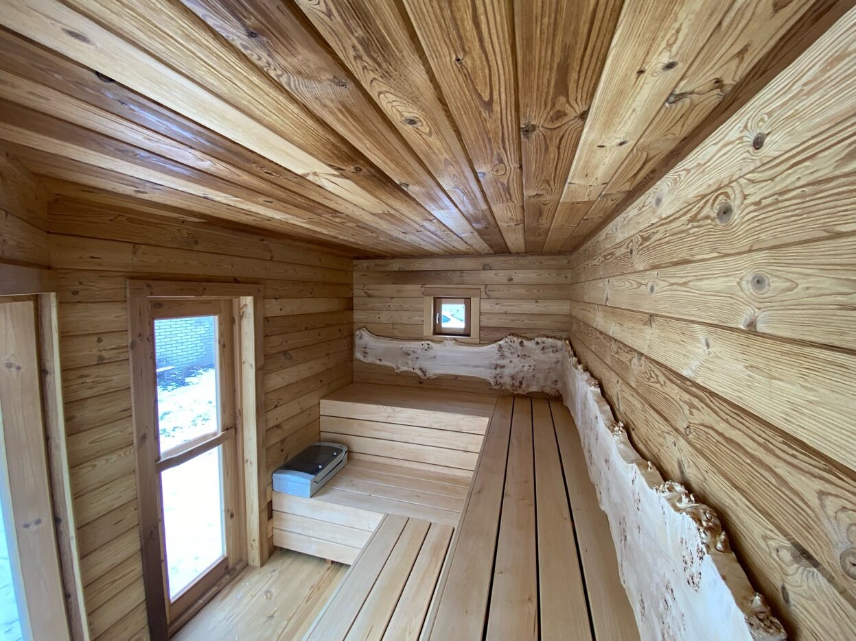 LuxMini Cube | Sauna Extérieur Modulaire | Thermowood | 2.5x2.5m